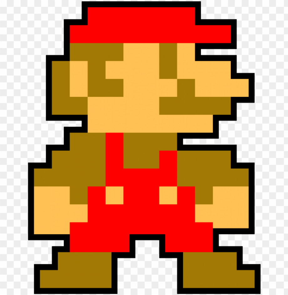 Mario transparent pixel