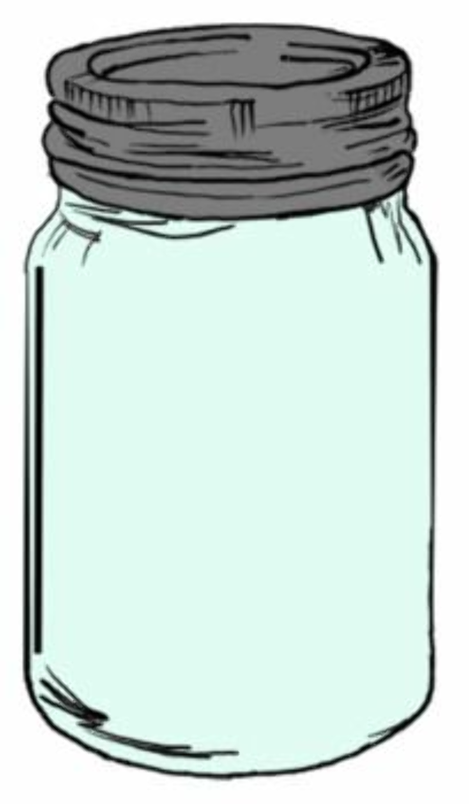 mason jar clipart transparent