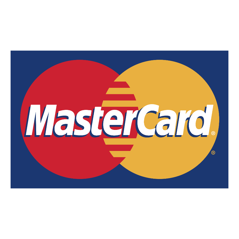 Mastercard logo card.