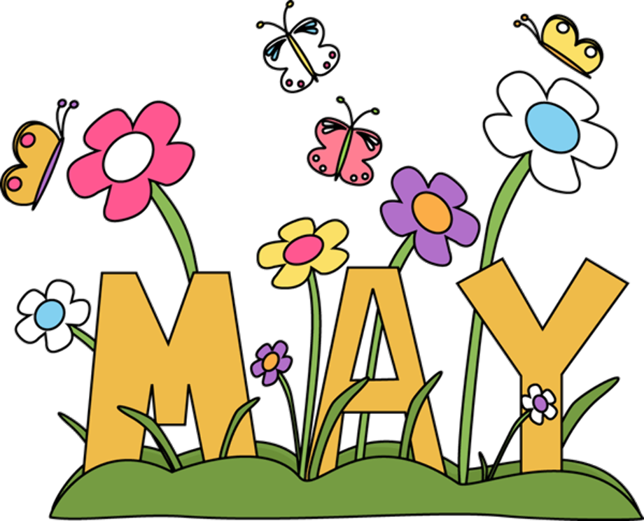 may clipart month year