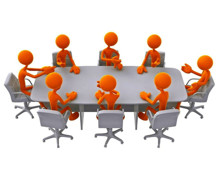 meeting clipart animated