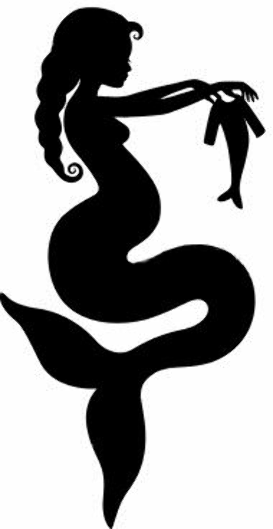 mermaid clipart pregnant