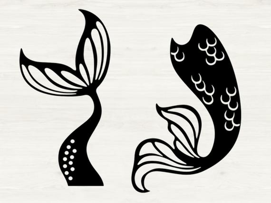 Download High Quality Mermaid Tail Clipart Silhouette | Free Nude Porn ...