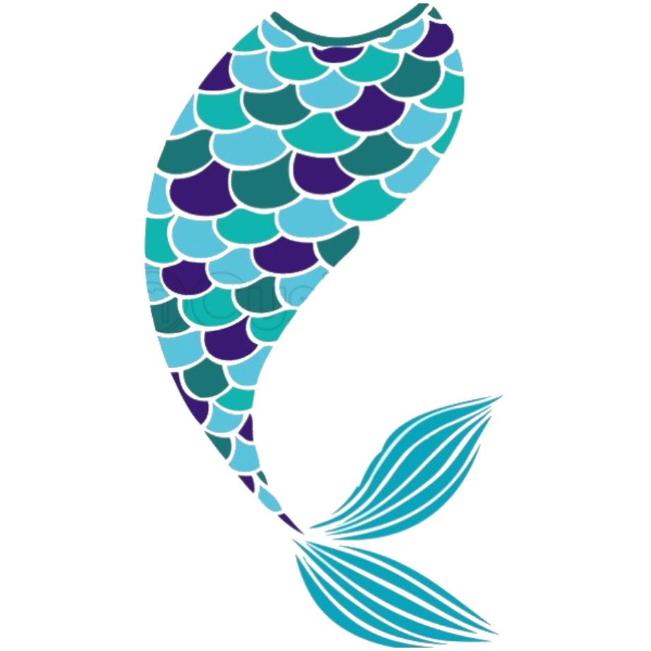 Download High Quality mermaid tail clipart turquoise Transparent PNG