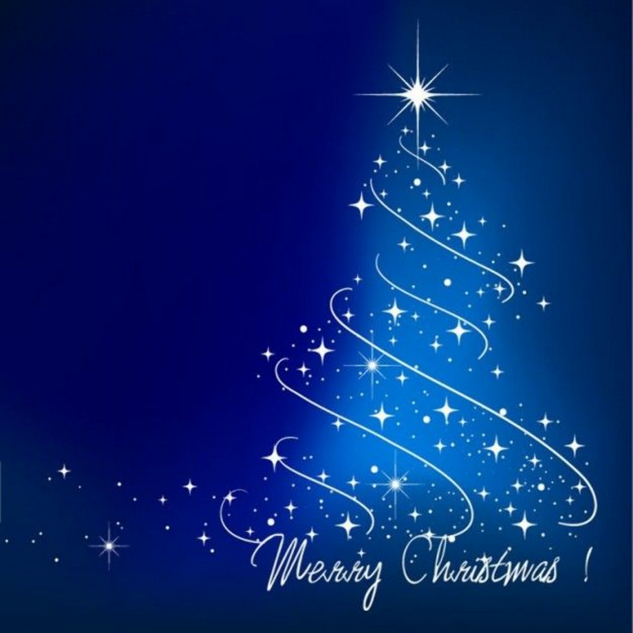 Download High Quality merry christmas clipart blue Transparent PNG ...