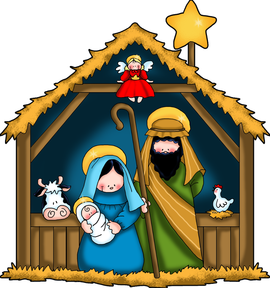 nativity clipart cute