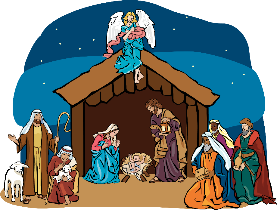 Download High Quality merry christmas clipart nativity scene