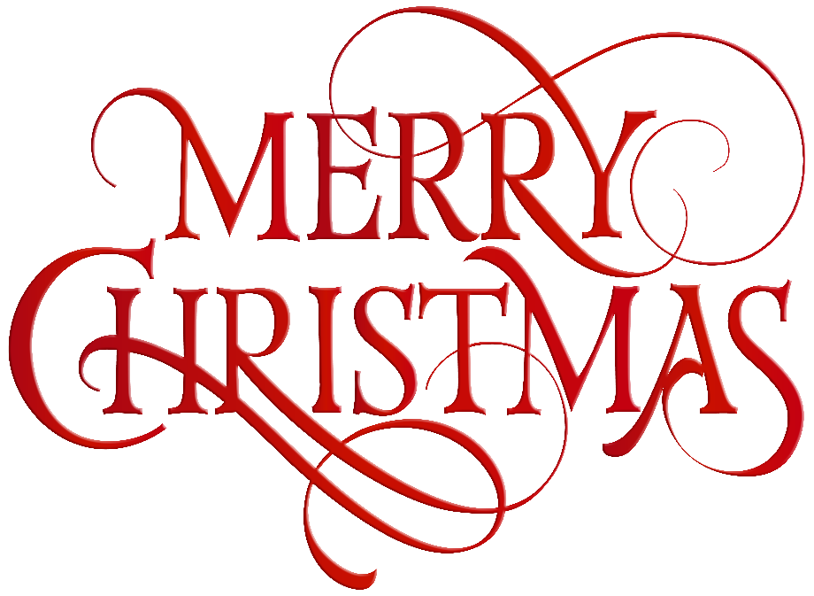 Download High Quality merry christmas clipart red