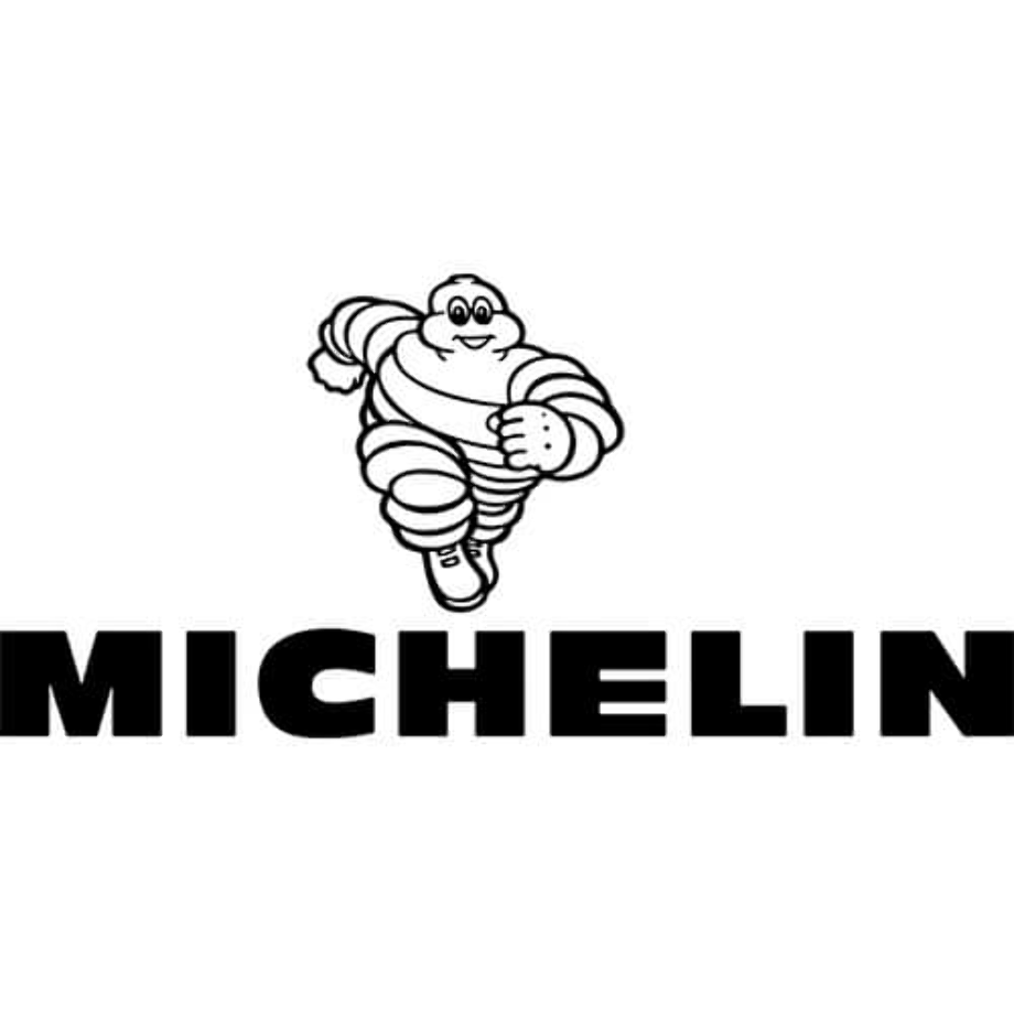 michelin logo sticker