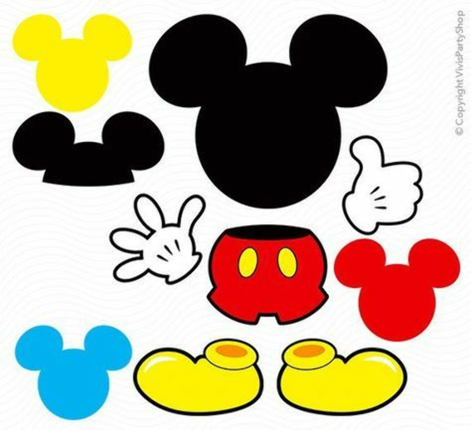 Download High Quality mickey mouse clipart printable Transparent PNG ...
