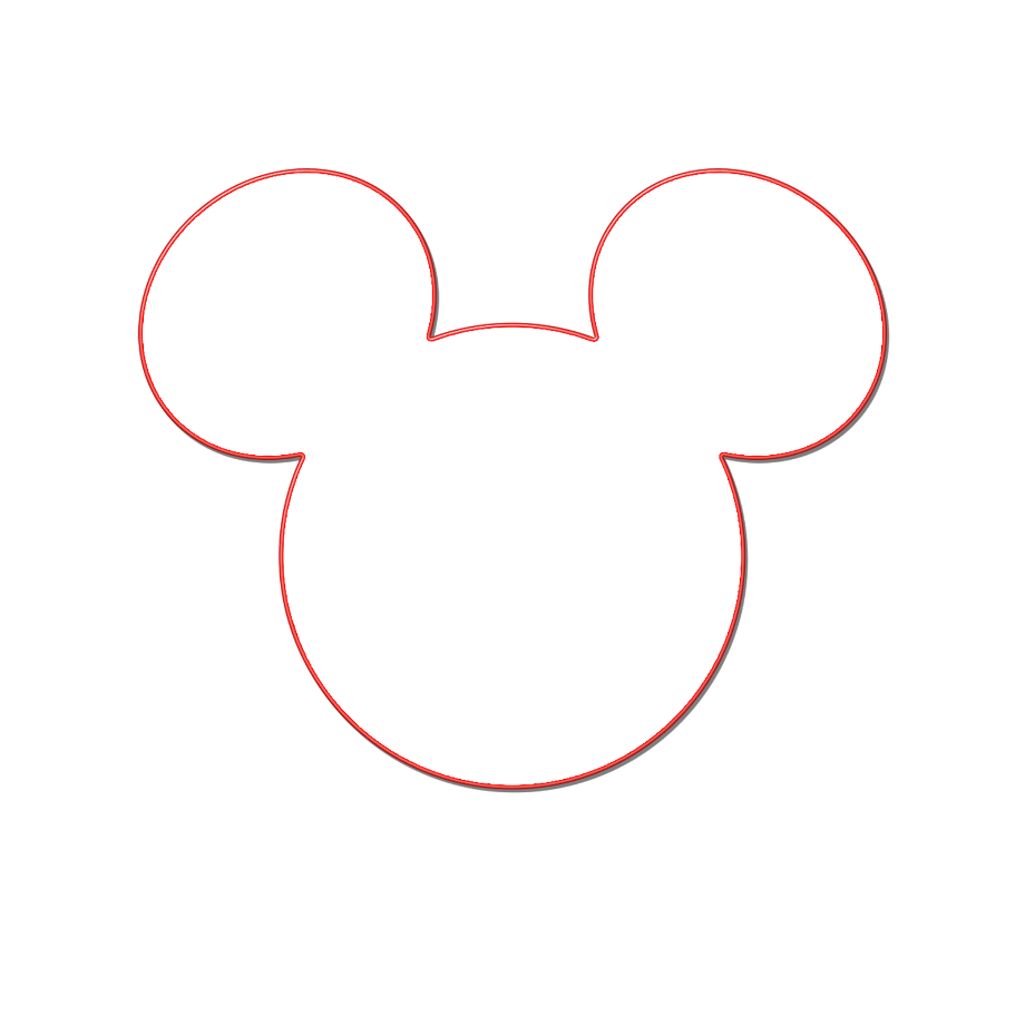 head clipart mickey mouse