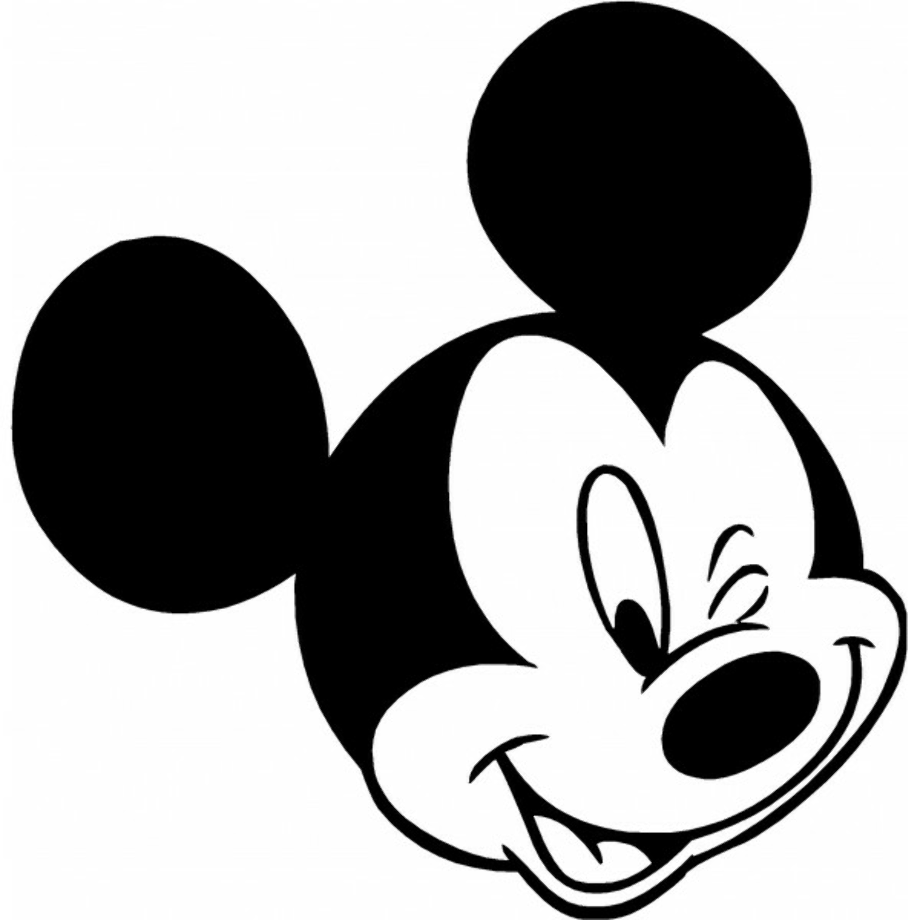 Download High Quality mickey mouse clipart silhouette Transparent PNG