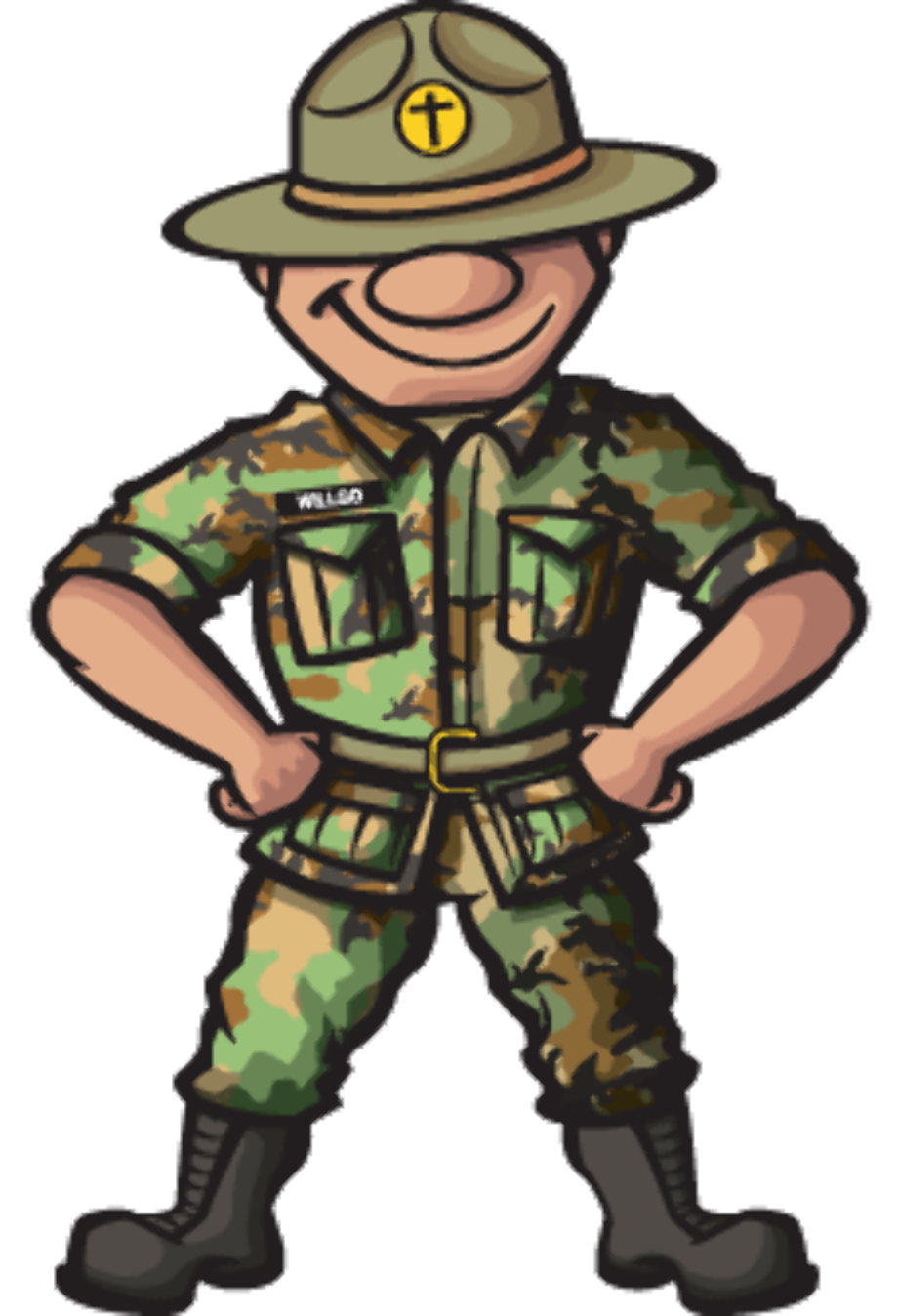 download-high-quality-military-clipart-boot-camp-army-transparent-png