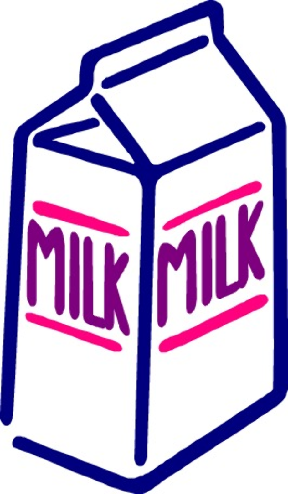 milk clipart carton