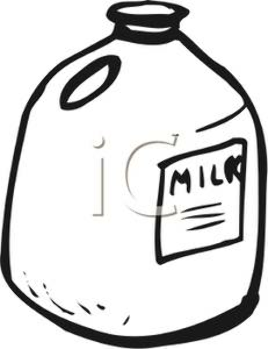 milk clipart jug