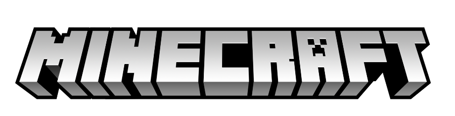 minecraft logo clipart text