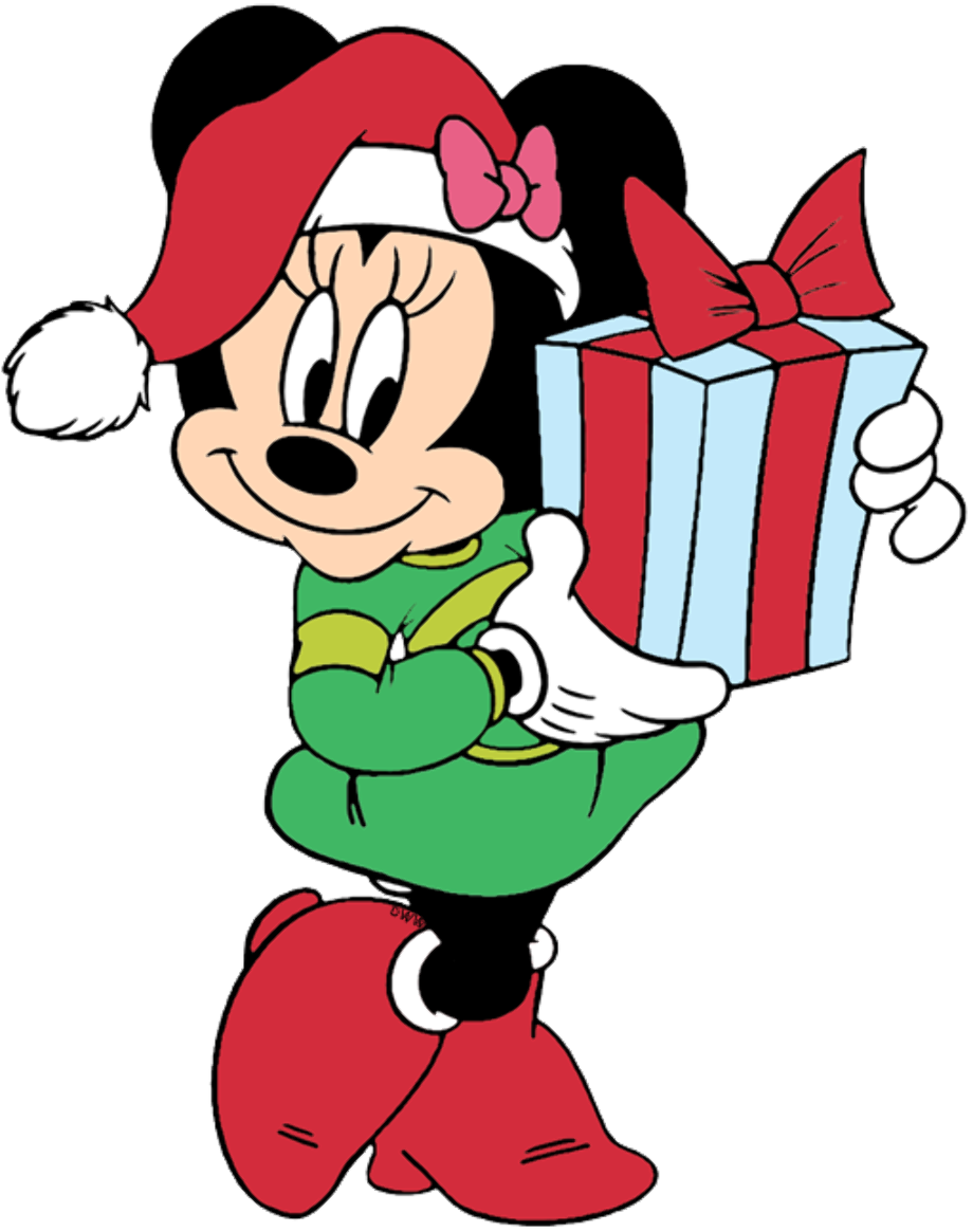 Download High Quality minnie mouse clipart christmas Transparent PNG