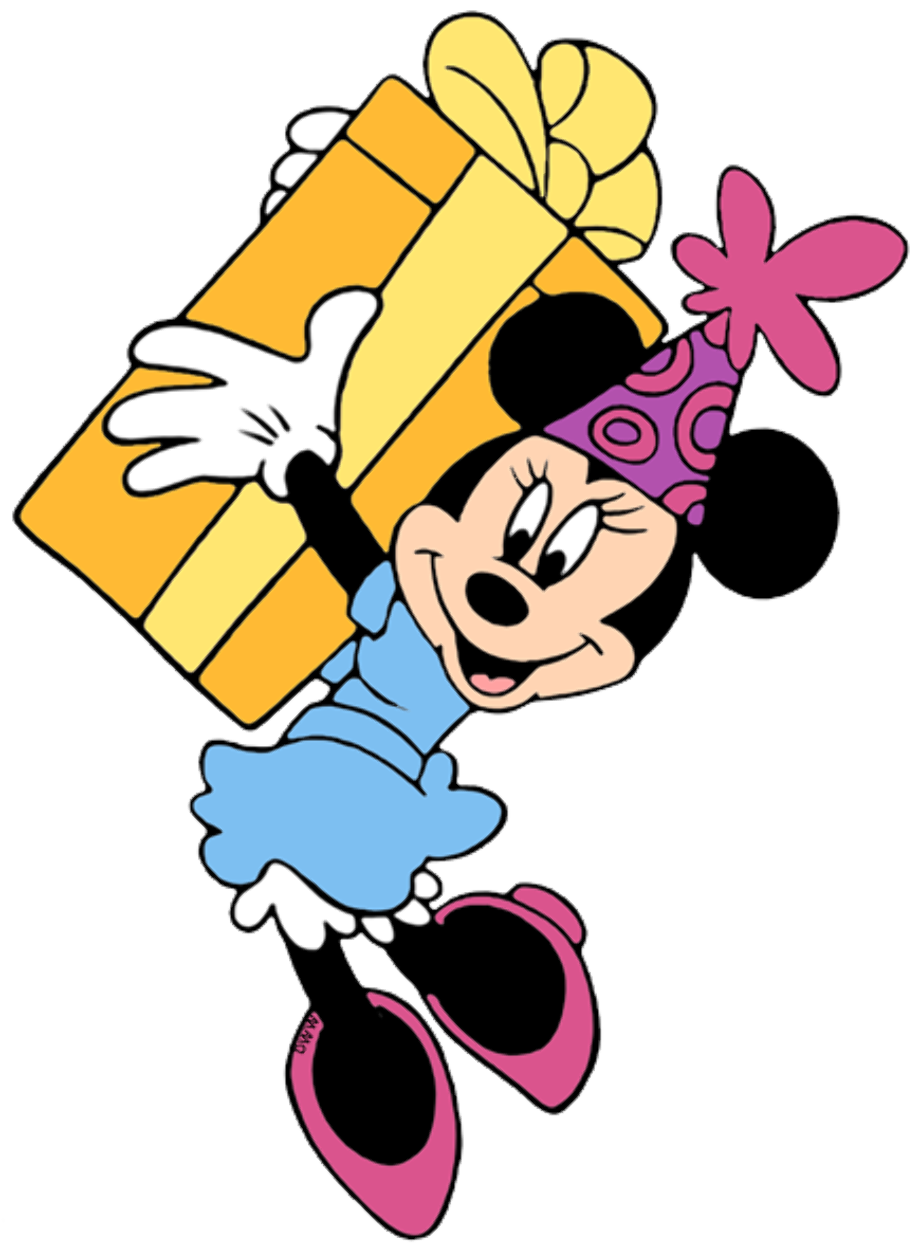 Happy 4th Birthday Card Minnie Mouse Free Transparent Png Download ...