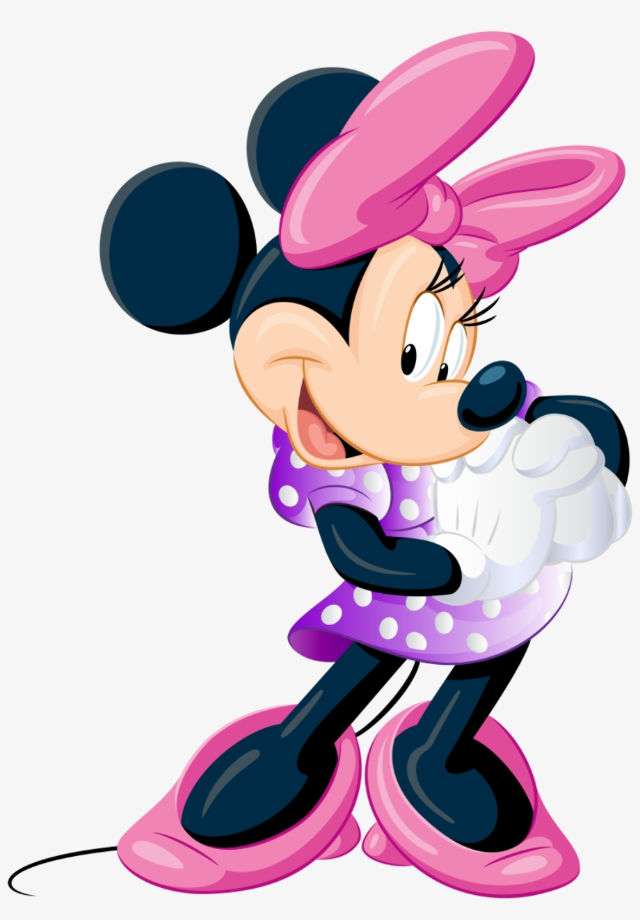 Download High Quality minnie mouse clipart purple Transparent PNG