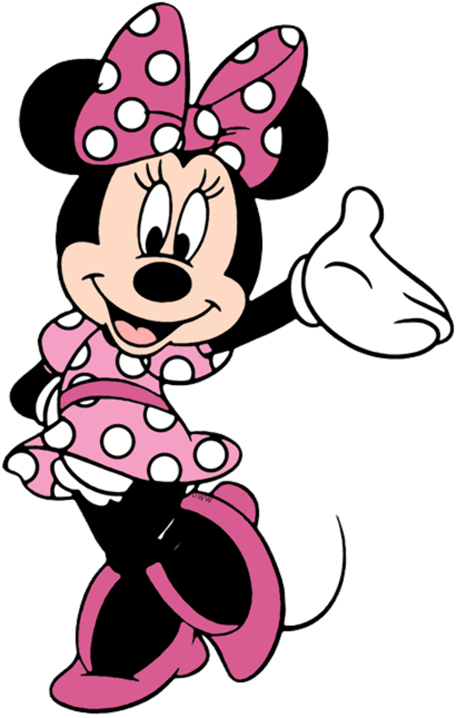 minnie mouse clipart gold