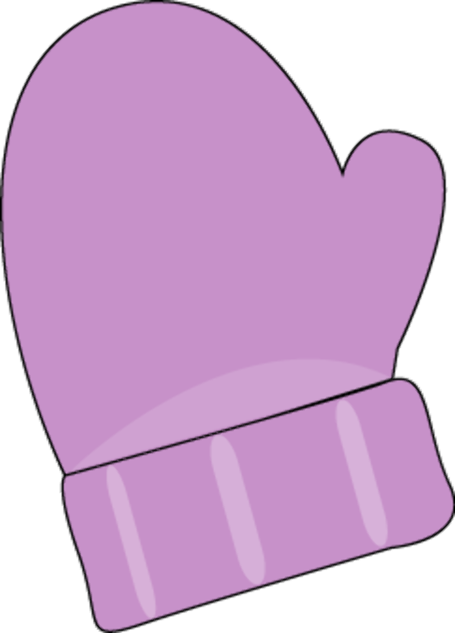 mittens clipart pink