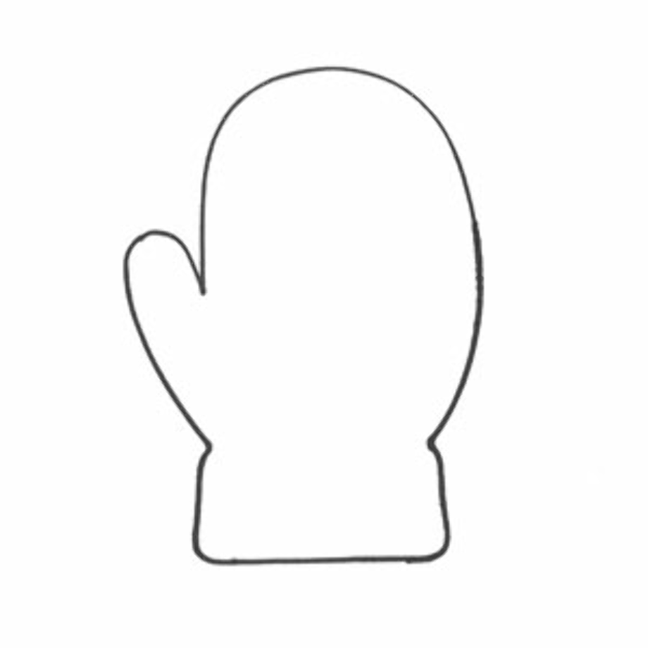 Download High Quality mittens clipart outline Transparent PNG Images