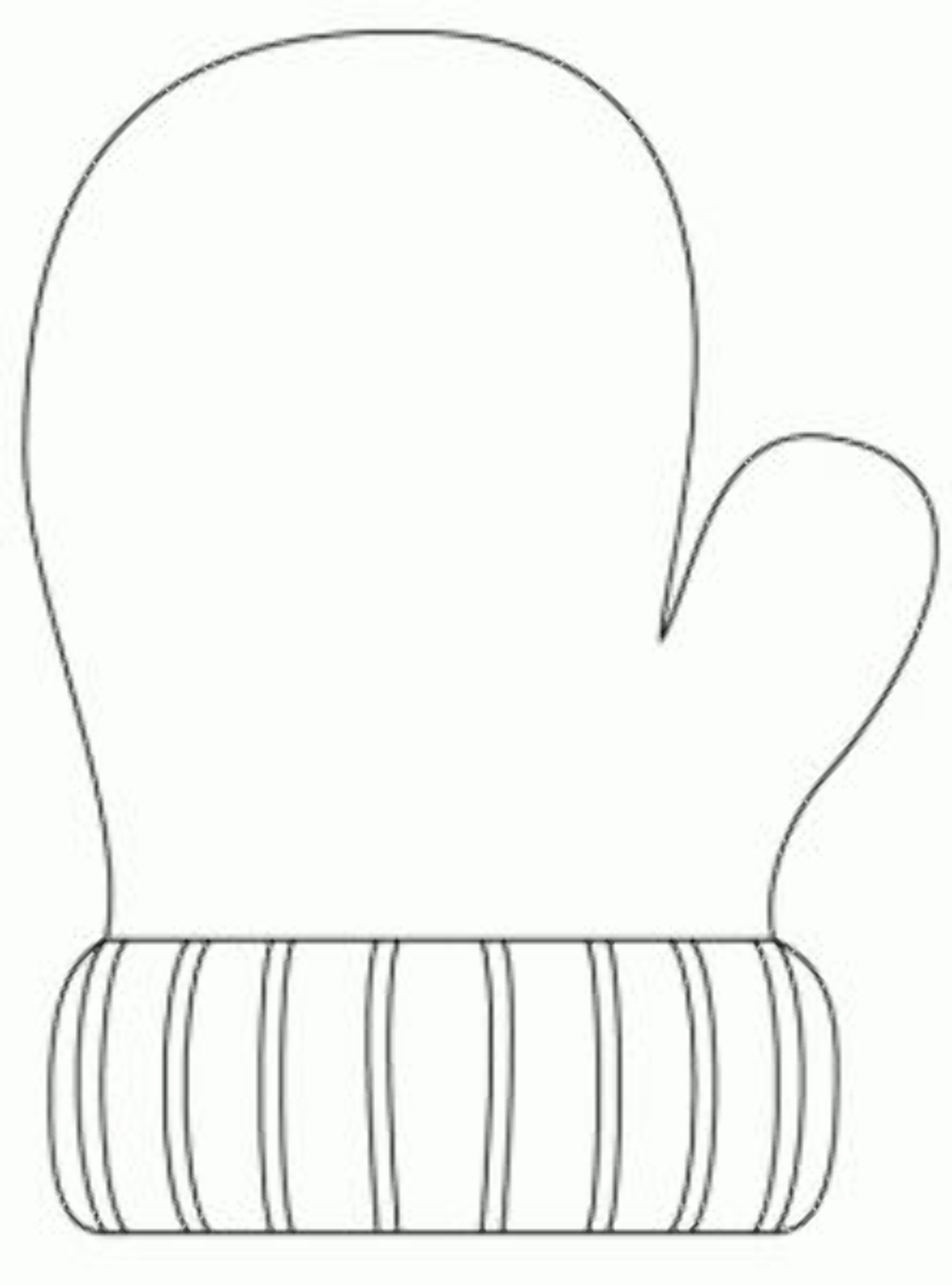 mittens clipart printable
