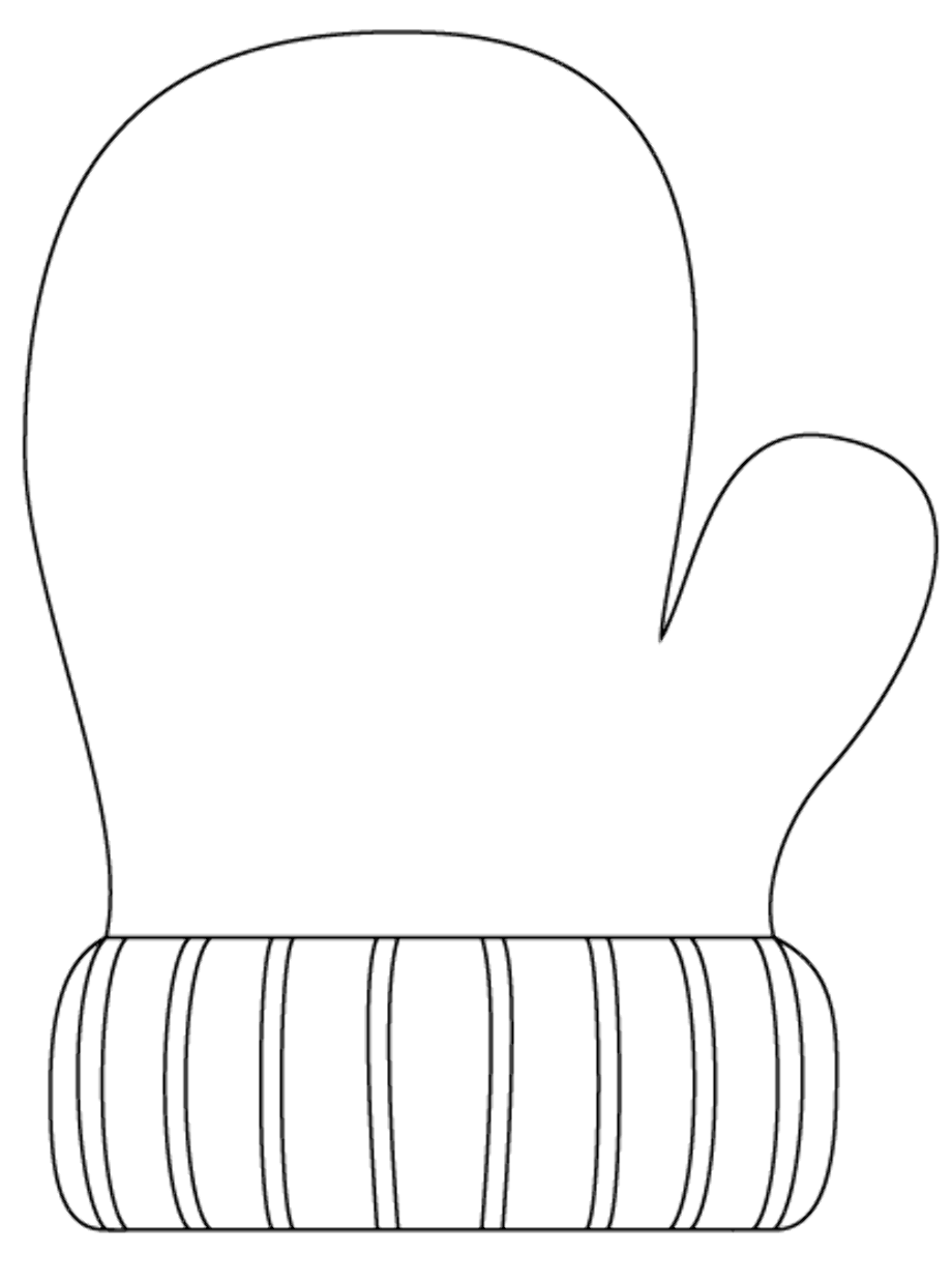 mitten-template-printable