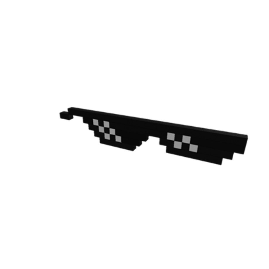 mlg glasses transparent roblox