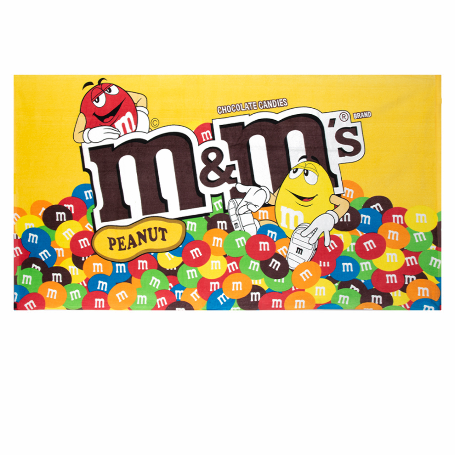 m&m logo peanut