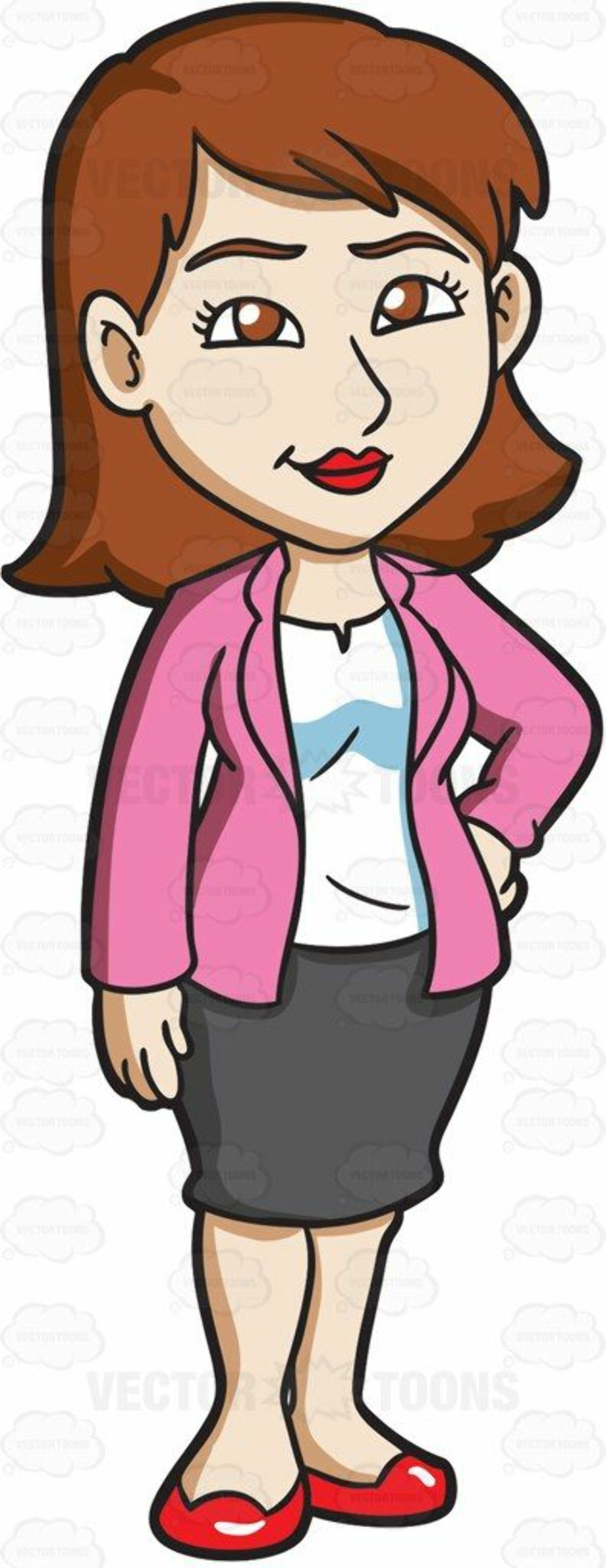 mom clipart animated