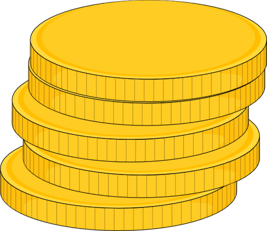 penny clipart stack
