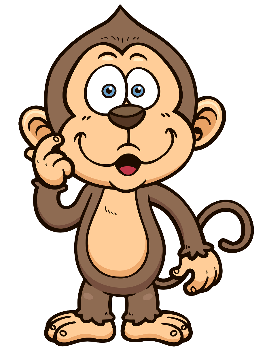 Download High Quality monkey clipart animated Transparent PNG Images