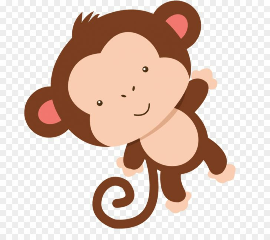 monkey clipart baby shower