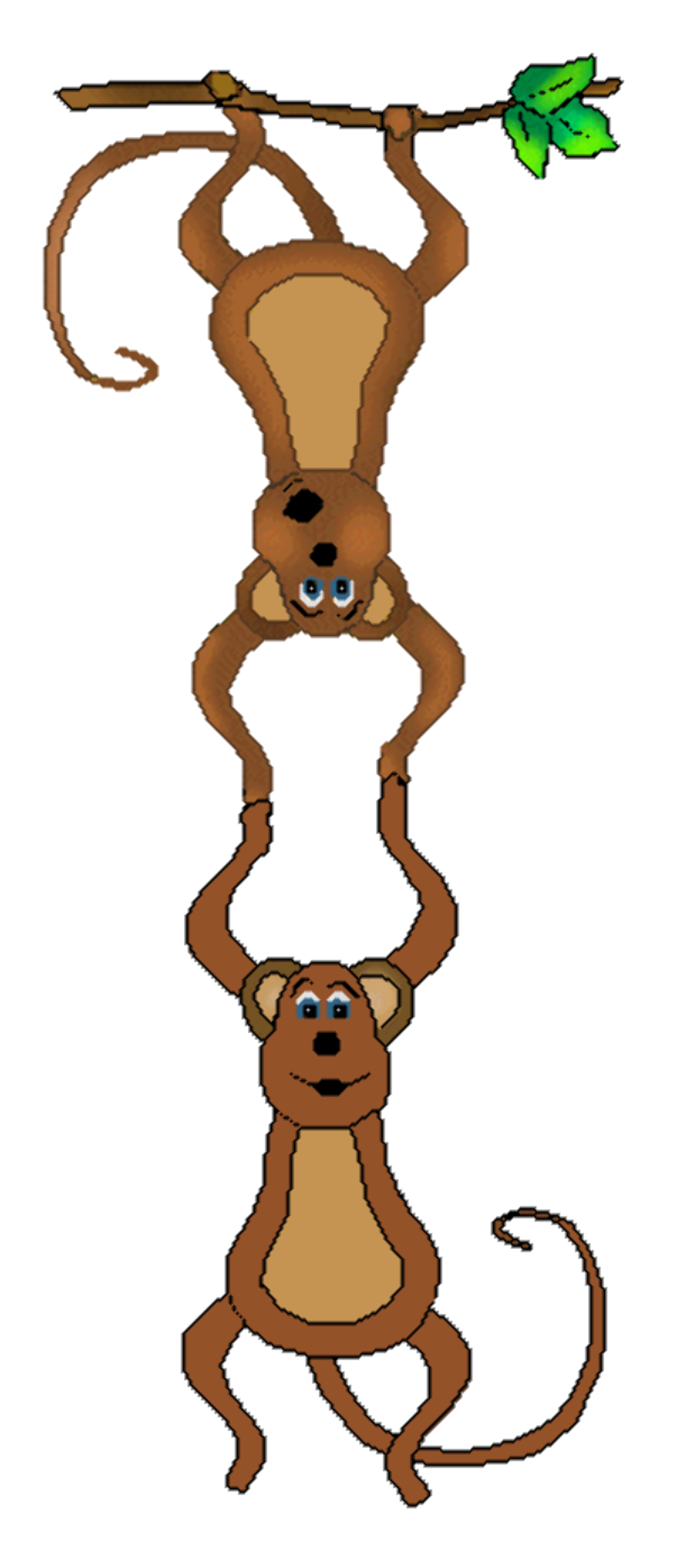 Download High Quality monkey clipart hanging Transparent PNG Images