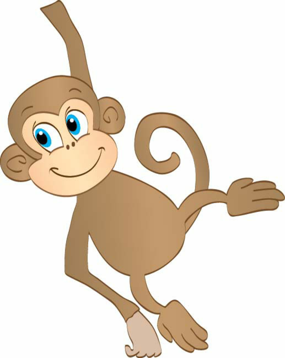 monkey clipart climbing
