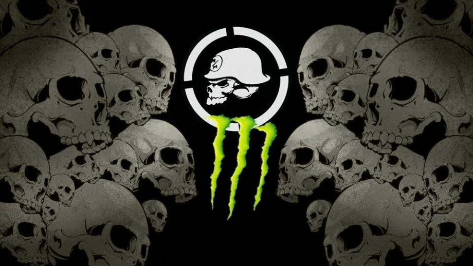 monster logo skull