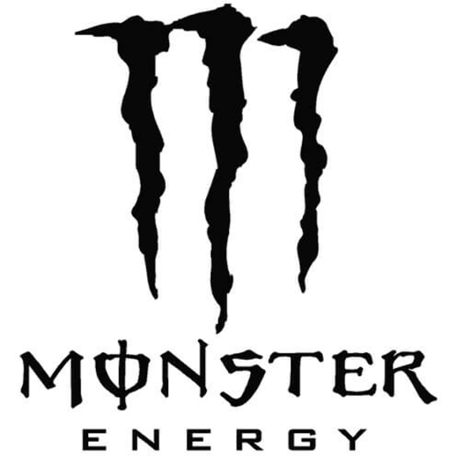 Download High Quality monster logo white Transparent PNG Images - Art