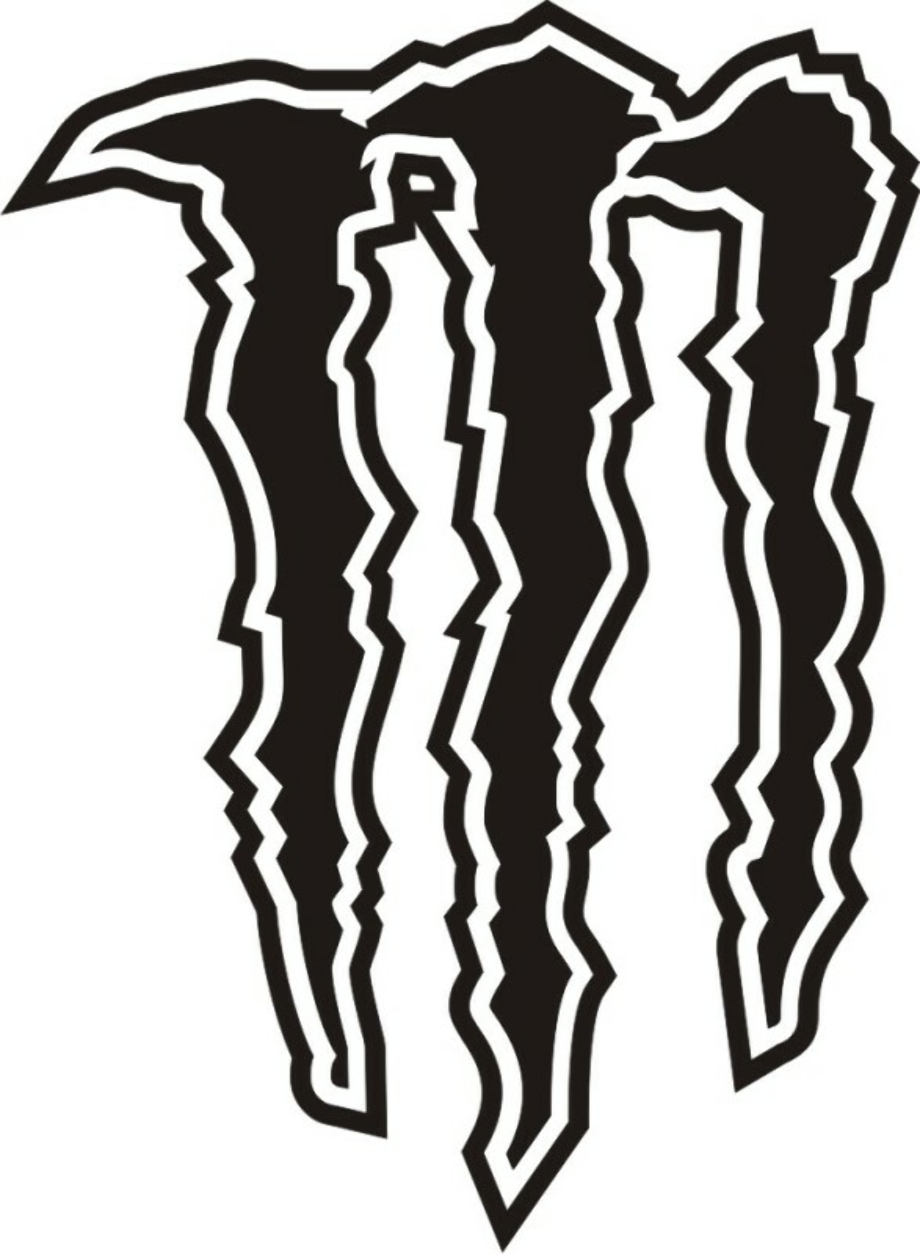 monster logo tribal