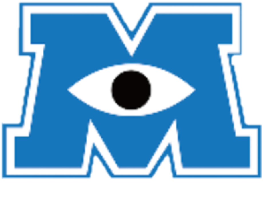 monsters inc logo eye
