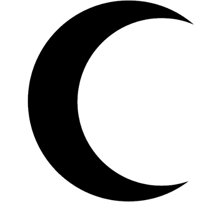 Download High Quality moon clipart black and white lunar Transparent