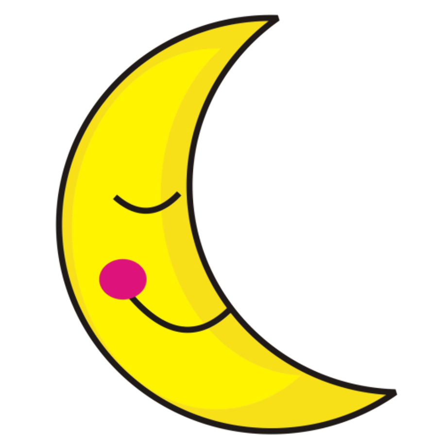 Download High Quality moon clipart cute Transparent PNG Images - Art