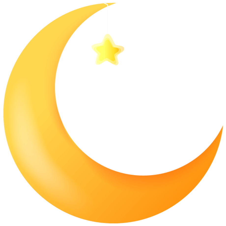 moon clipart vector