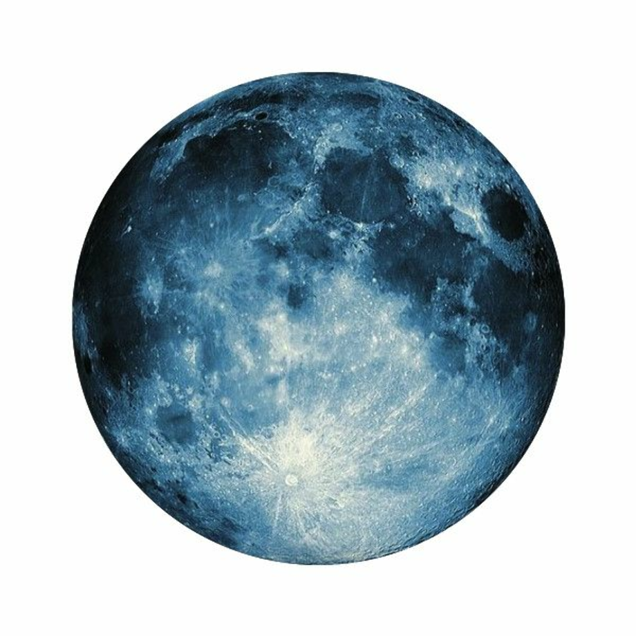 Download High Quality moon transparent blue Transparent PNG Images ...