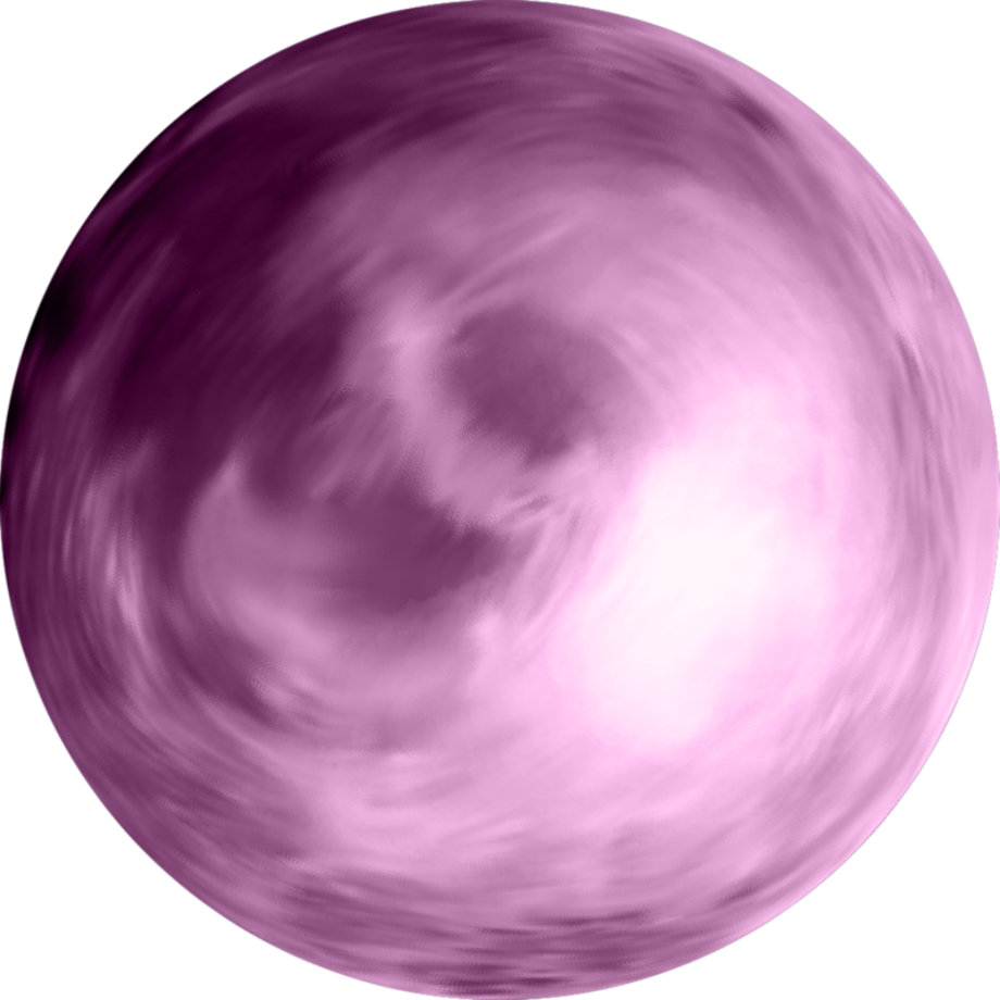 moon transparent purple
