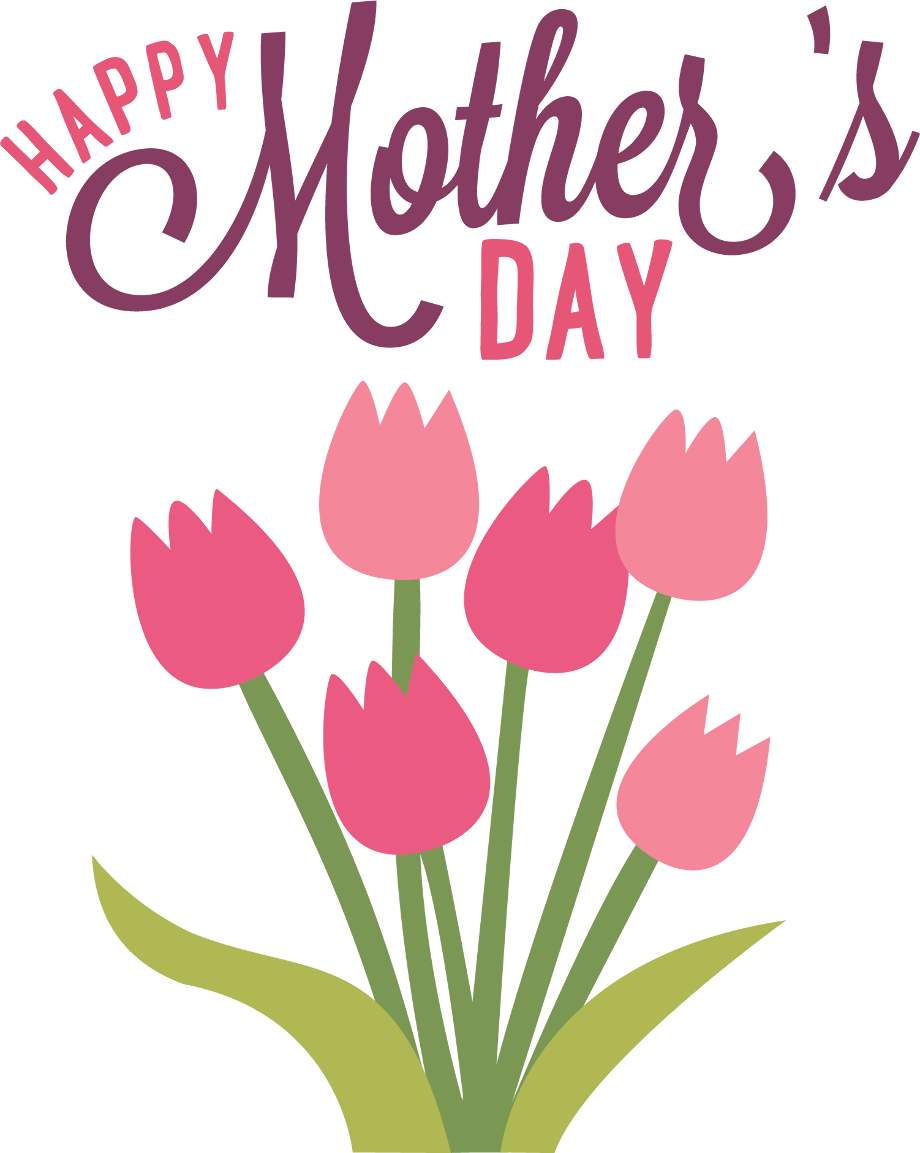 mother's day clipart transparent background