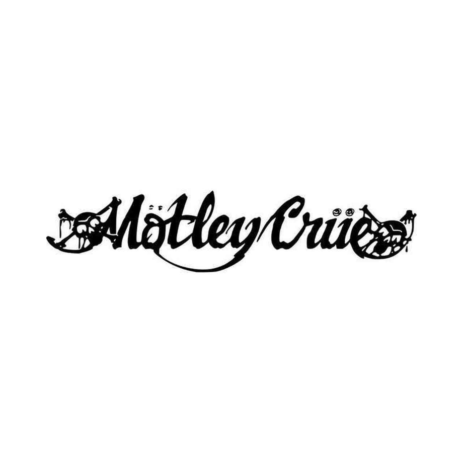 motley crue logo sticker