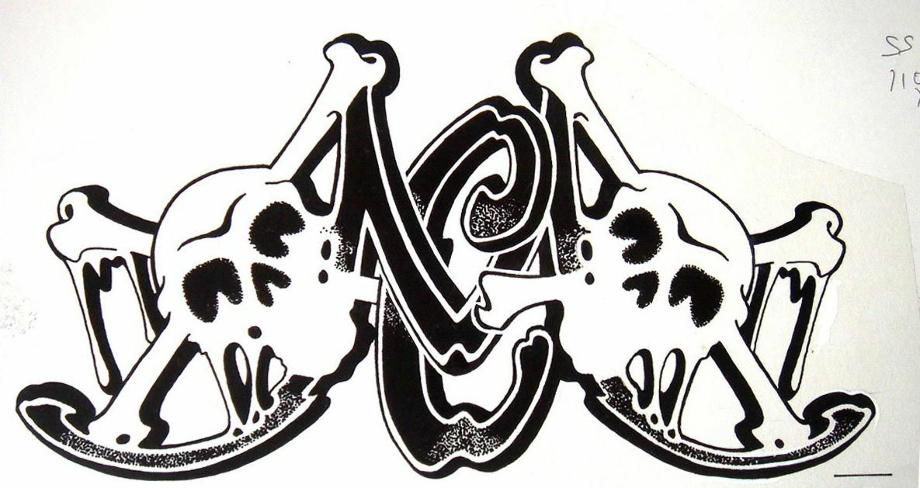 motley crue logo skull