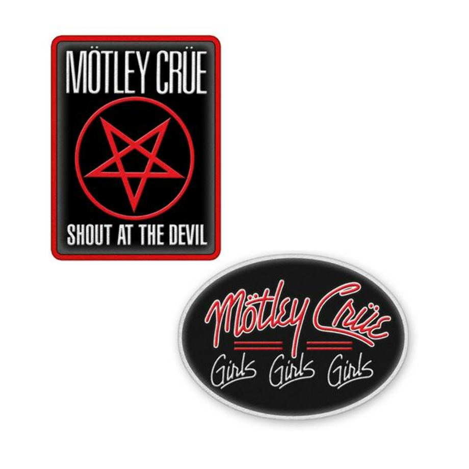 motley crue logo patch