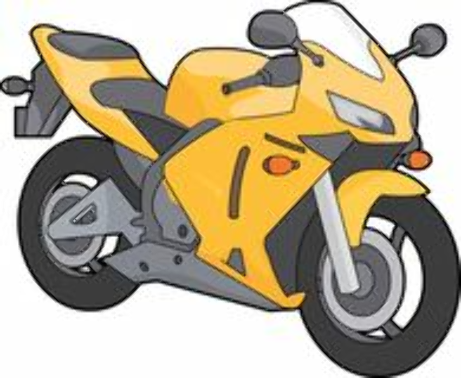 motorcycle clipart man